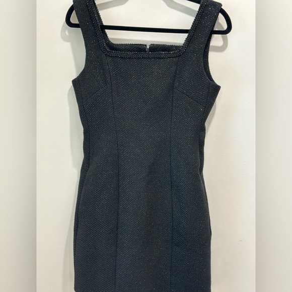 Maje short rinestone dress, Elegant Black Sleeveless Dress size 36. NEW - Picture 16 of 16